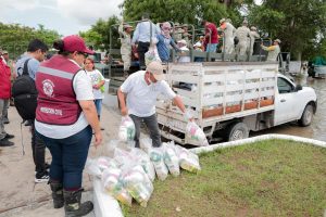 Gobierno Municipal de Tampico Reafirma su Compromiso con Familias Afectadas por la Creciente del Río Tamesí