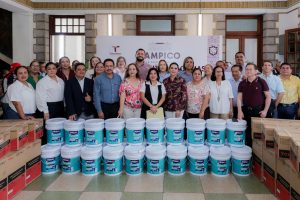 Reitera Gobierno de Tampico compromiso con la educación mediante entrega de apoyos a escuelas
